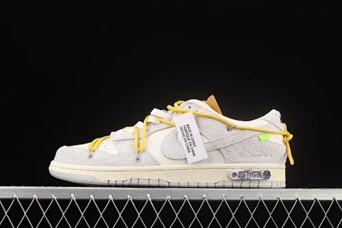All categories Nk SB Dunk Series Nk SB Dunk Low low-top sneakers cost-effective version OF x Nk Dunk Low OW SB smashing backboard fashion casual sneakers DJ0950-109